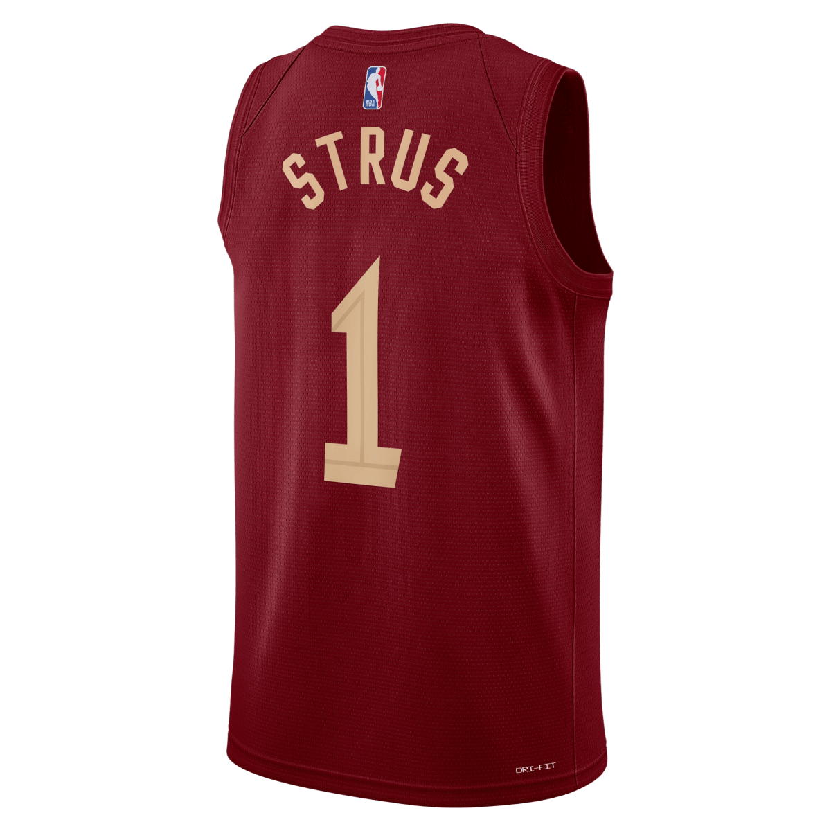 Max Strus 1 Cleveland Cavaliers Burgundy Icon Jersey - Elite Zone Sports