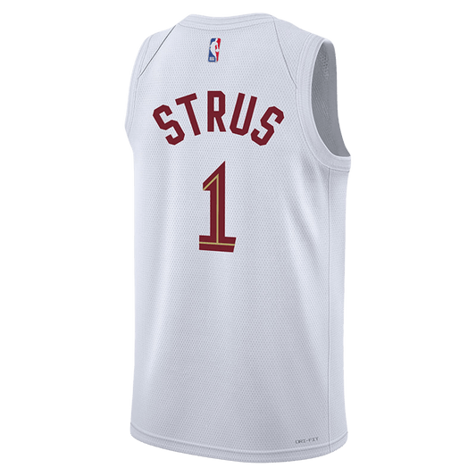 Max Strus 1 Cleveland Cavaliers White Association Jersey - Elite Zone Sports