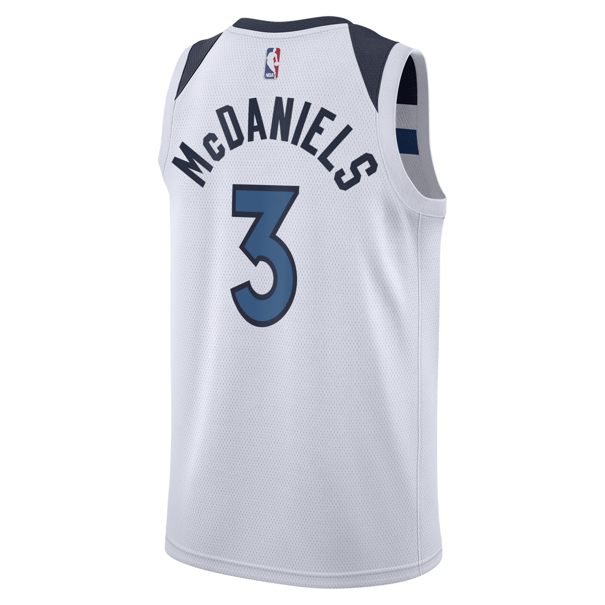 McDaniels 3 Memphis Grizzlies White Association Jersey - Elite Zone Sports
