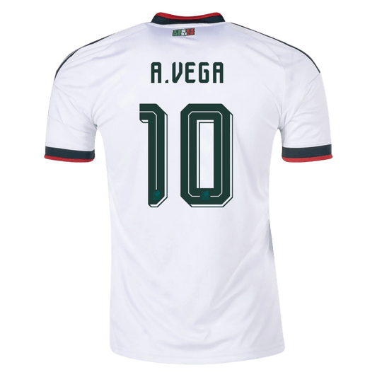 Mexico 2026 Away Jersey Alexis Vega 10 - Elite Zone Sports