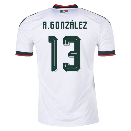 Mexico 2026 Away Jersey Armando González 13 - Elite Zone Sports