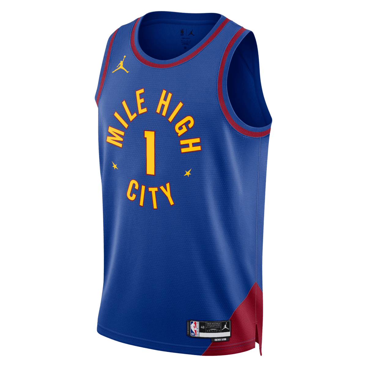 Michael Porter Jr. 1 Denver Nuggets Blue Statement Jersey - Elite Zone Sports