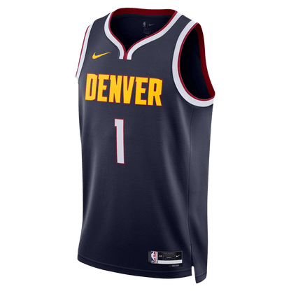 Michael Porter Jr. 1 Denver Nuggets Navy Icon Jersey - Elite Zone Sports