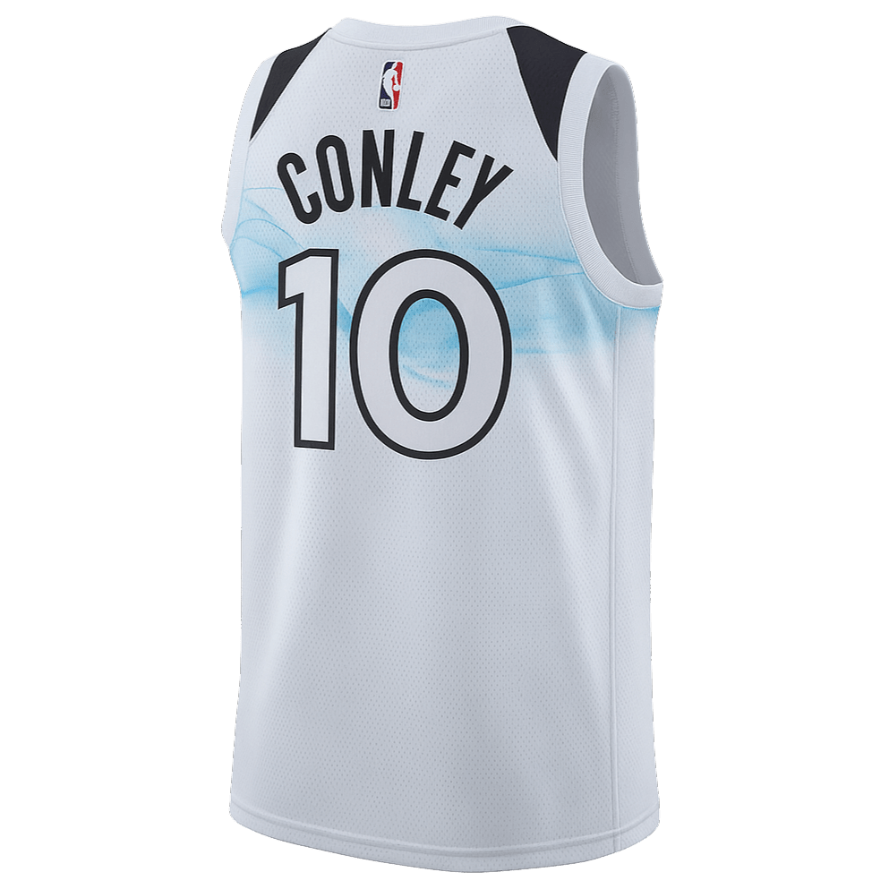 Mike Conley 10 Minnesota Timberwolves White City Edition Jersey - Elite Zone Sports