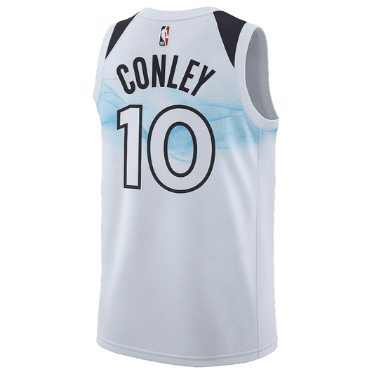 Mike Conley 10 Minnesota Timberwolves White City Edition Jersey - Elite Zone Sports