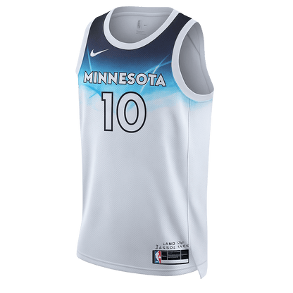 Mike Conley 10 Minnesota Timberwolves White City Edition Jersey - Elite Zone Sports
