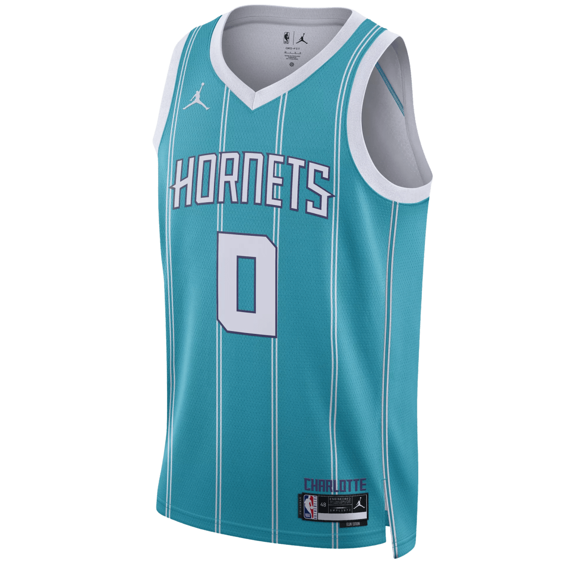 Miles Bridges 0 Charlotte Hornets Teal Icon Jersey - Elite Zone Sports