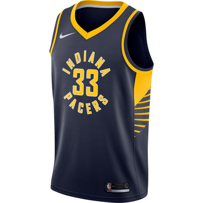 Myles Turner 33 Indiana Pacers Navy Icon Jersey - Elite Zone Sports