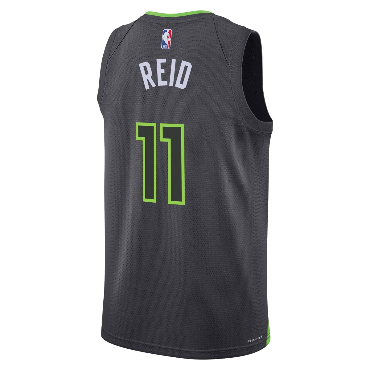 Naz Reid 11 Minnesota Timberwolves Charcoal Statement Jersey - Elite Zone Sports
