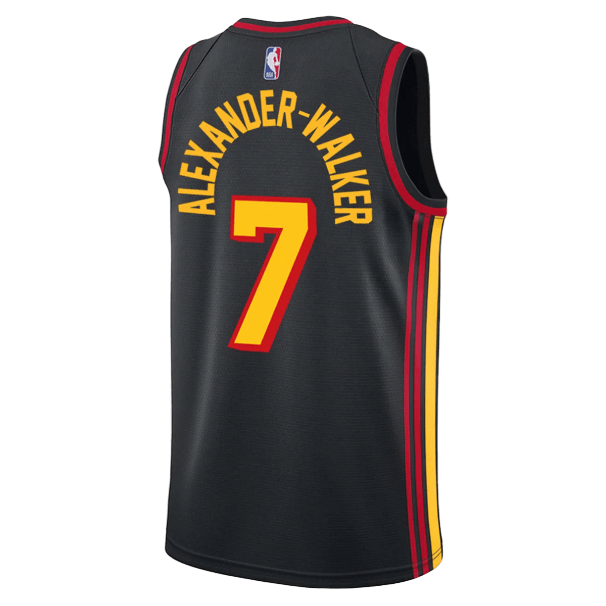 Nickeil Alexander - Walker 7 Atlanta Hawks Black Statement Jersey - Elite Zone Sports