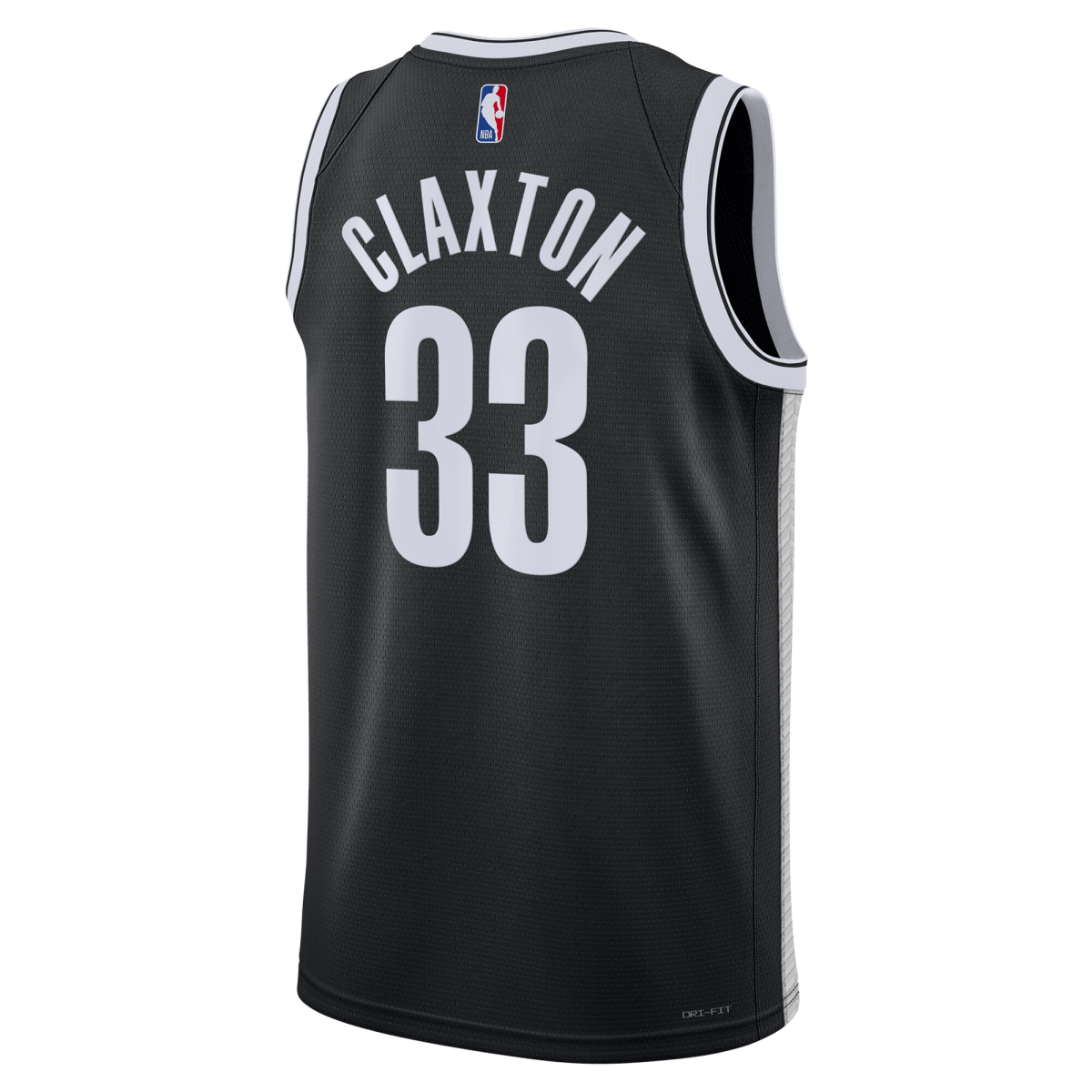 Nicolas Claxton 33 Brooklyn Nets Black Icon Jersey - Elite Zone Sports