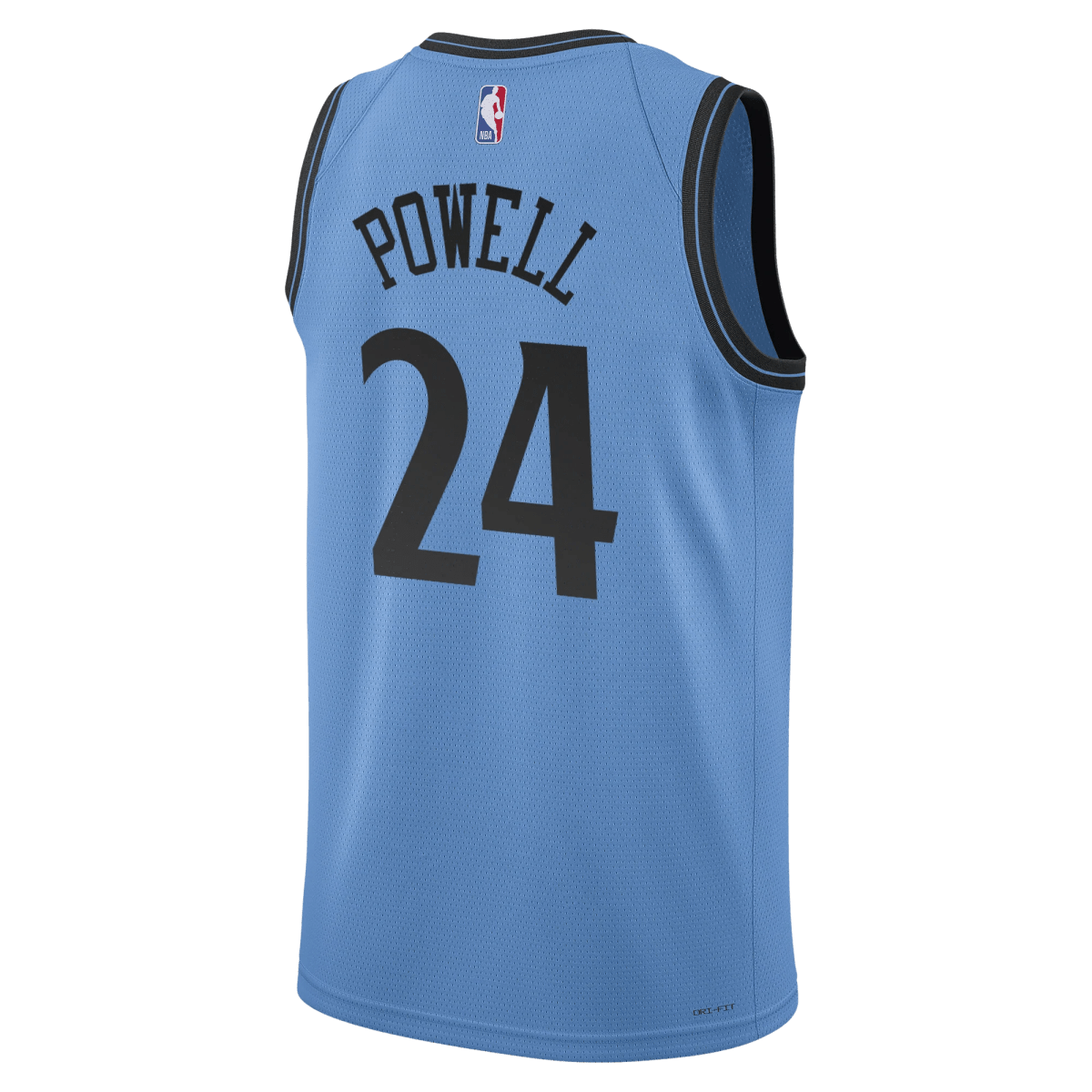 Norman Powell 24 LA Clippers Light Blue City Edition Jersey - Elite Zone Sports