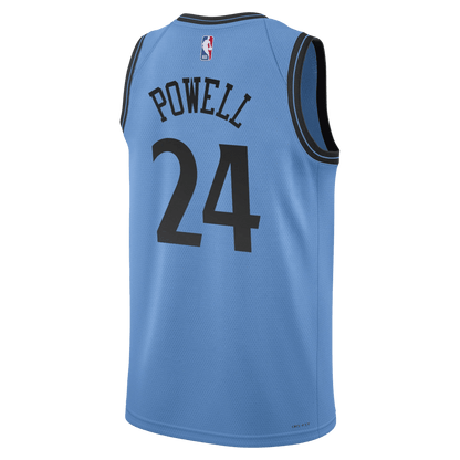 Norman Powell 24 LA Clippers Light Blue City Edition Jersey - Elite Zone Sports