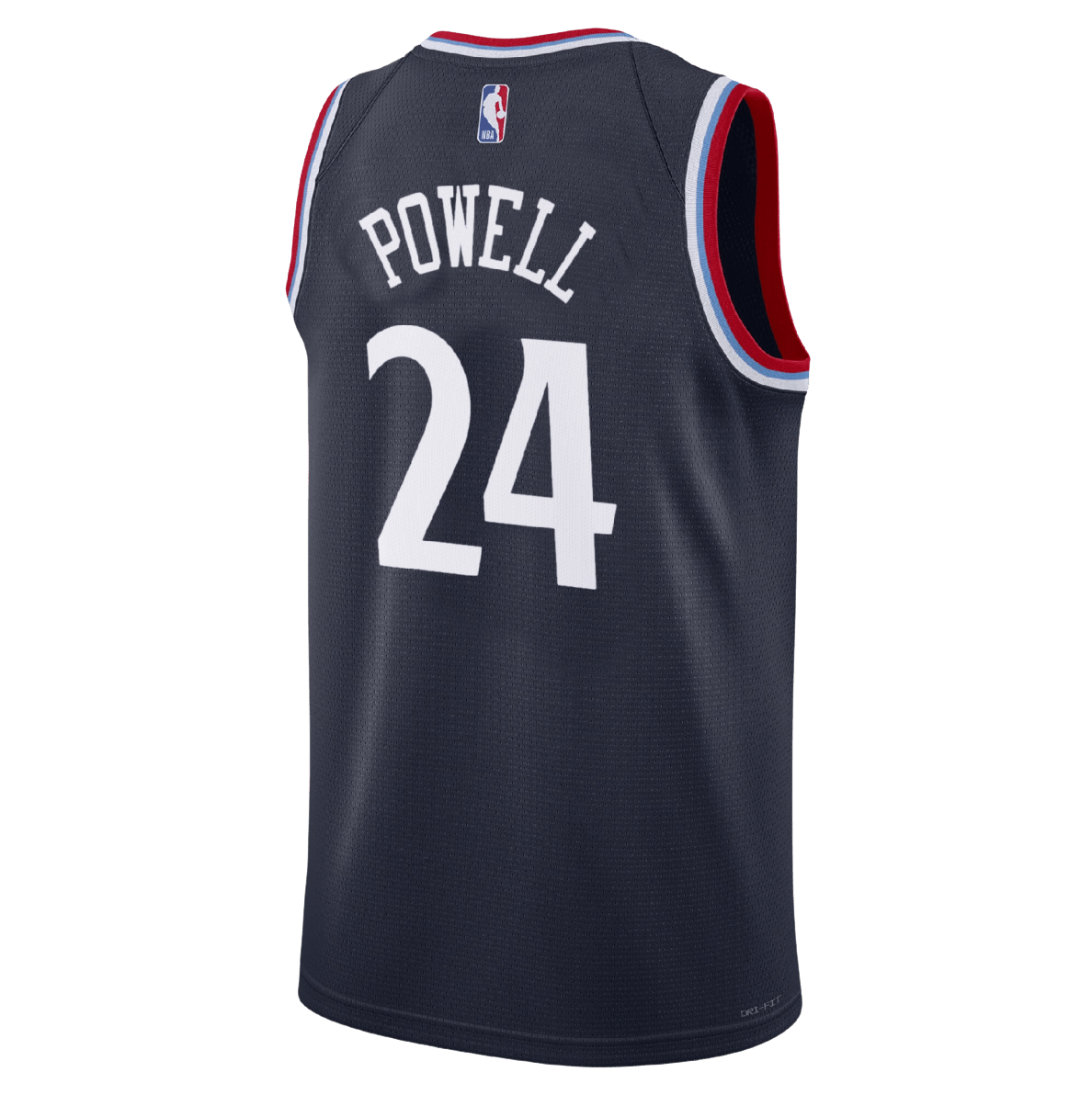 Norman Powell 24 LA Clippers Navy Icon Jersey - Elite Zone Sports