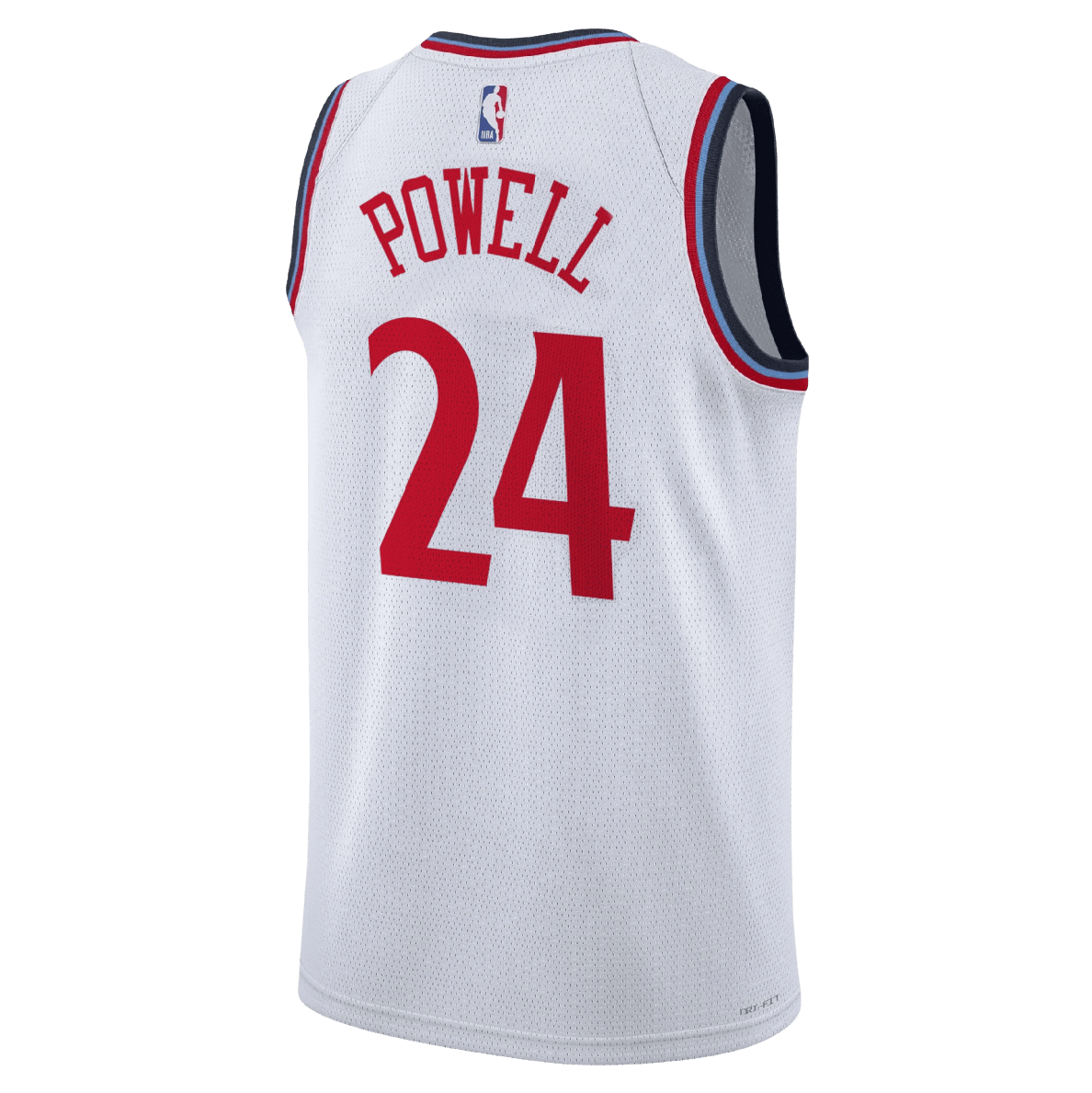 Norman Powell 24 LA Clippers White Association Jersey - Elite Zone Sports