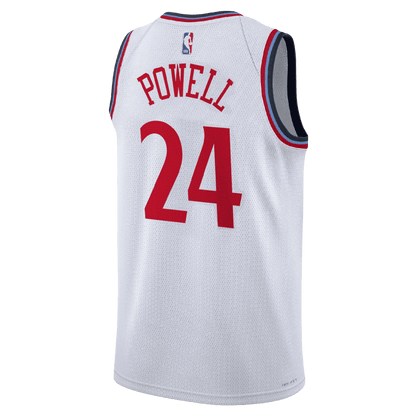 Norman Powell 24 LA Clippers White Association Jersey - Elite Zone Sports