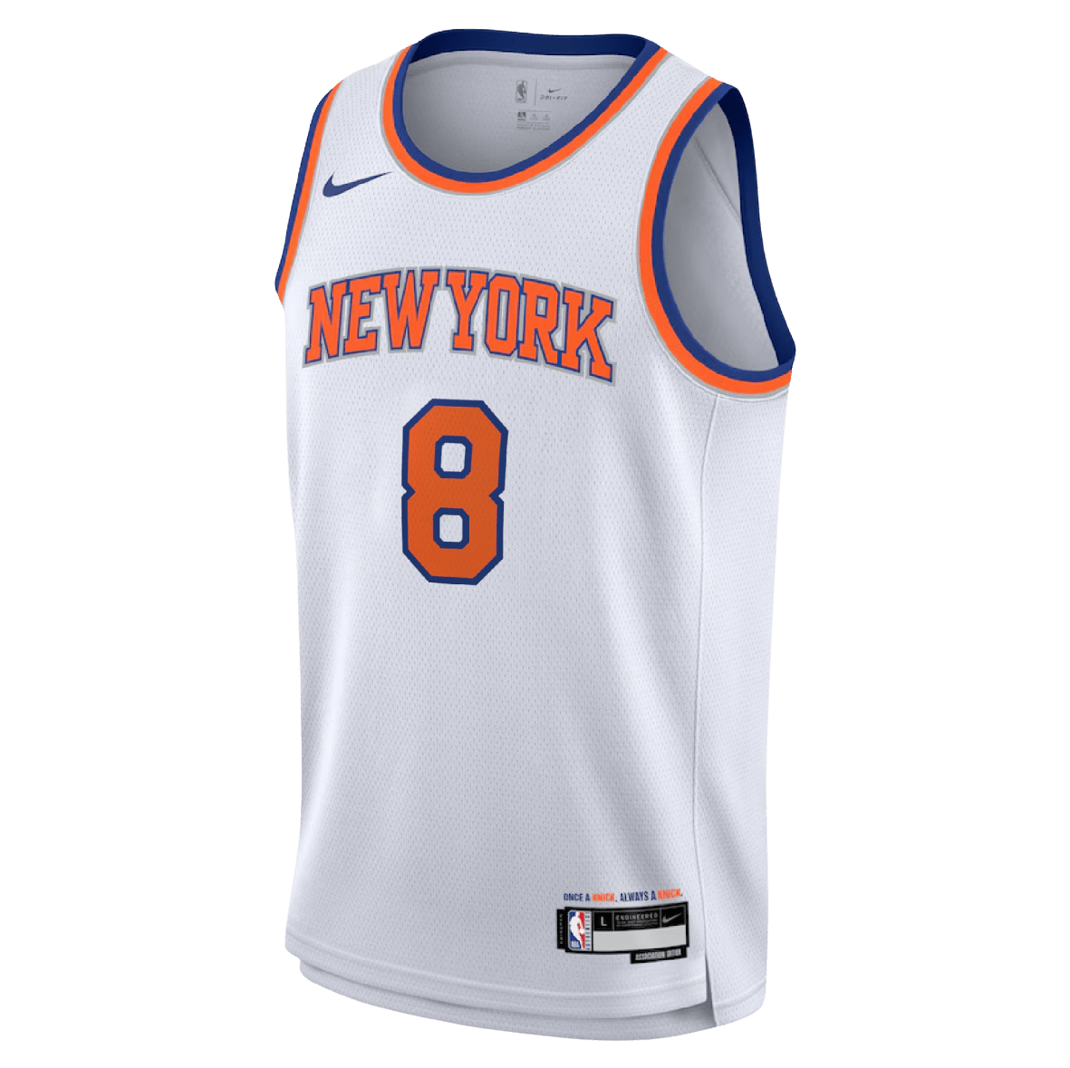 OG Anunoby 8 New York Knicks White Association Jersey - Elite Zone Sports
