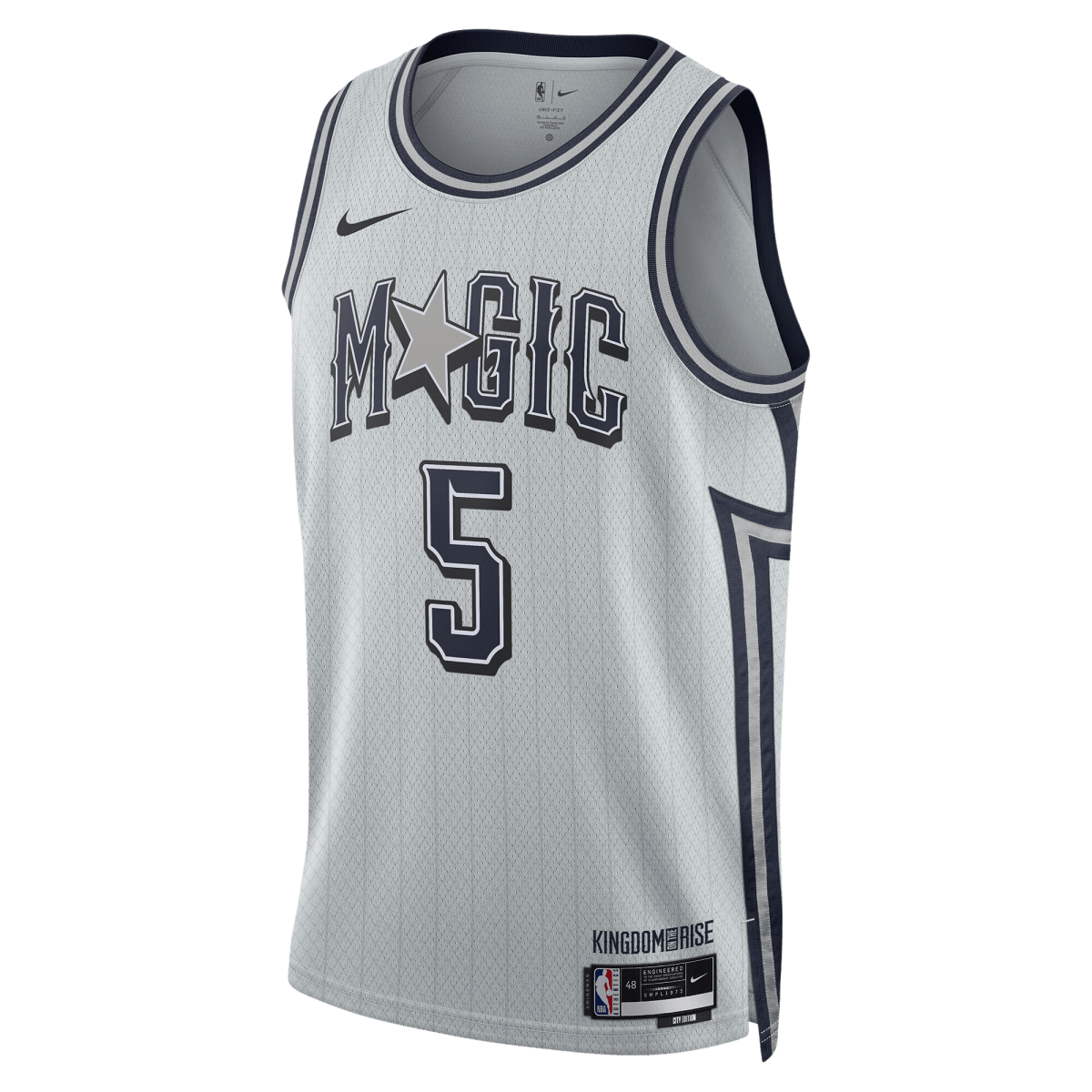 Paolo Banchero 5 Orlando Magic Silver City Edition Jersey - Elite Zone Sports