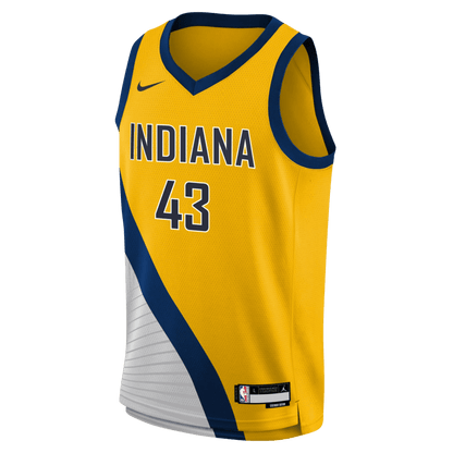Pascal Siakam 43 Indiana Pacers Gold Statement Jersey - Elite Zone Sports