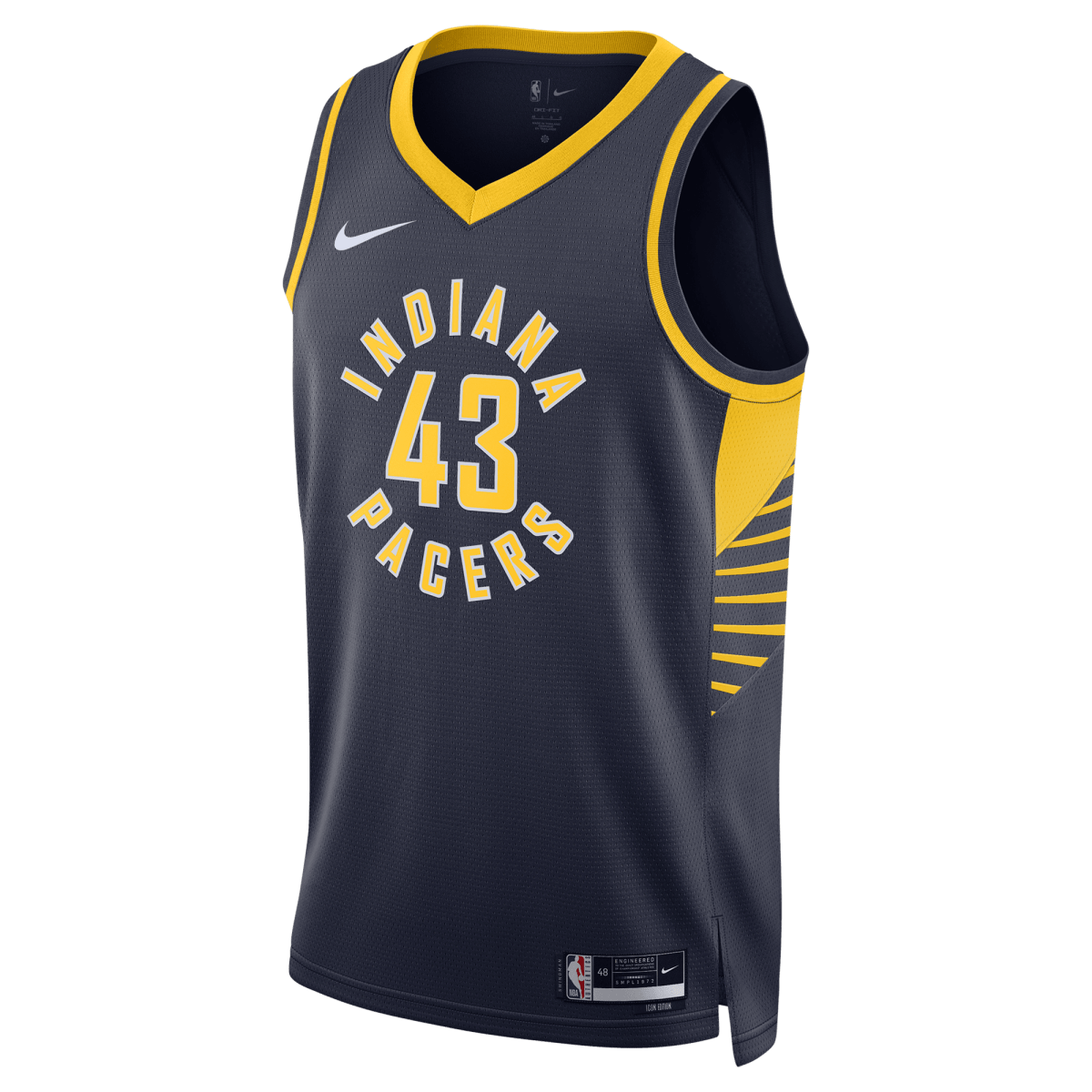 Pascal Siakam 43 Indiana Pacers Navy Icon Jersey - Elite Zone Sports