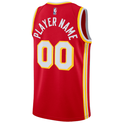 Personalized Atlanta Hawks Red Icon Jersey - Elite Zone Sports