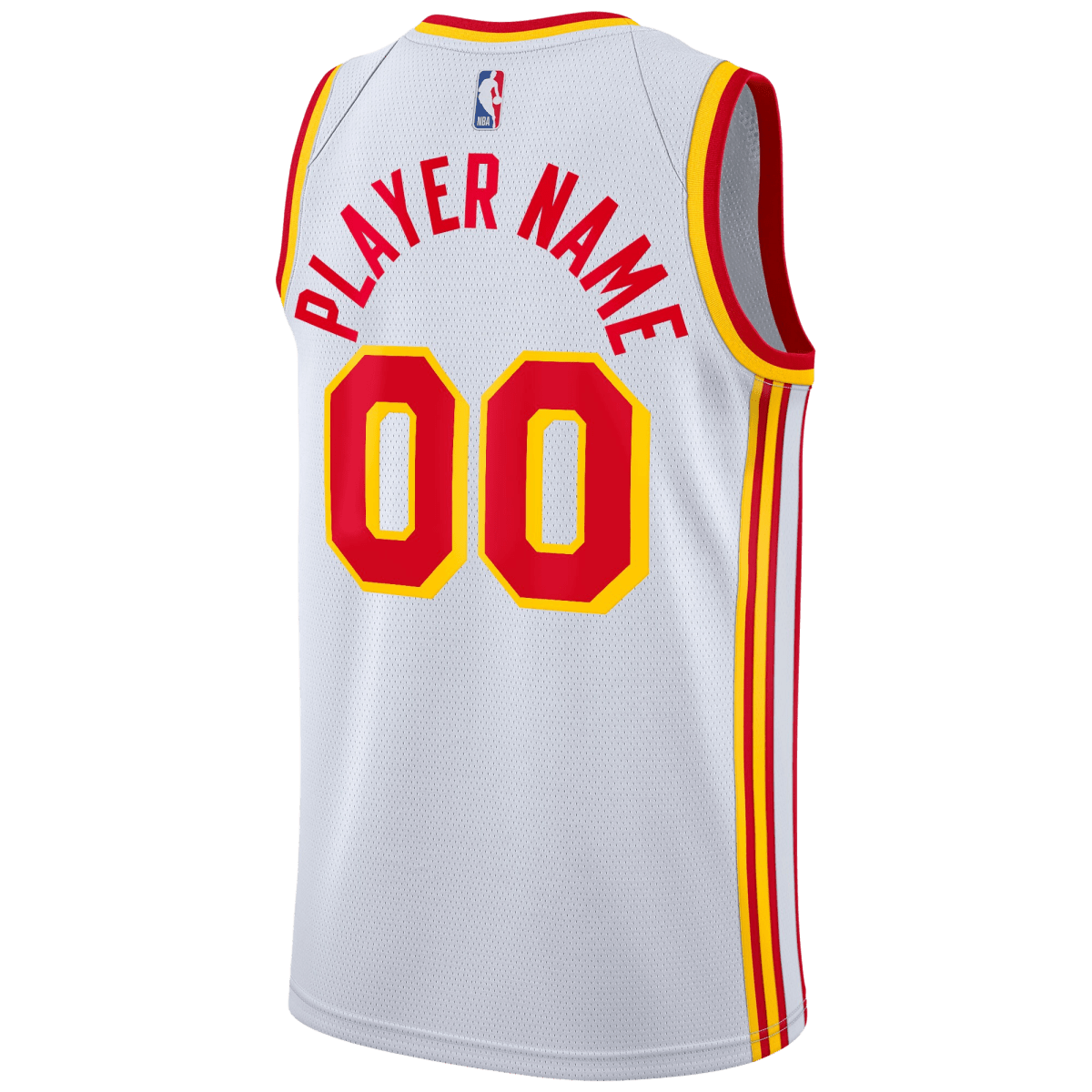 Personalized Atlanta Hawks White Association Jersey - Elite Zone Sports