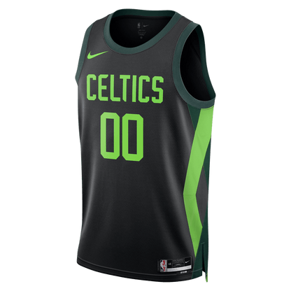 Personalized Boston Celtics Black City Edition Jersey - Elite Zone Sports