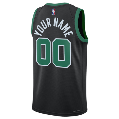 Personalized Boston Celtics Black Statement Jersey - Elite Zone Sports