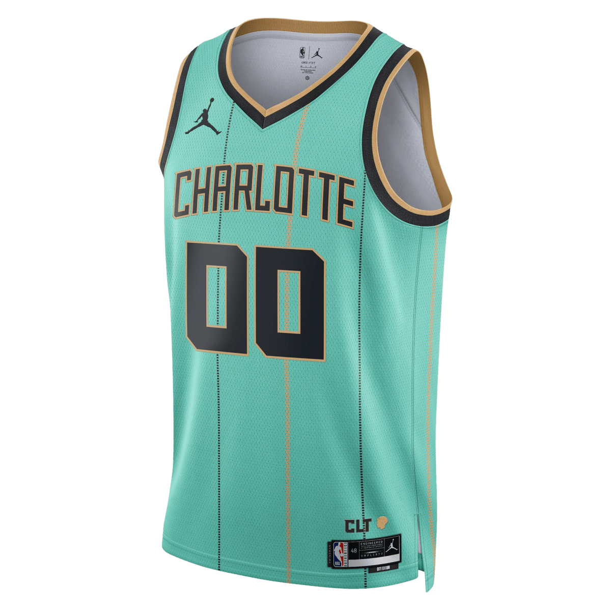 Personalized Charlotte Hornets Mint City Edition Jersey - Elite Zone Sports