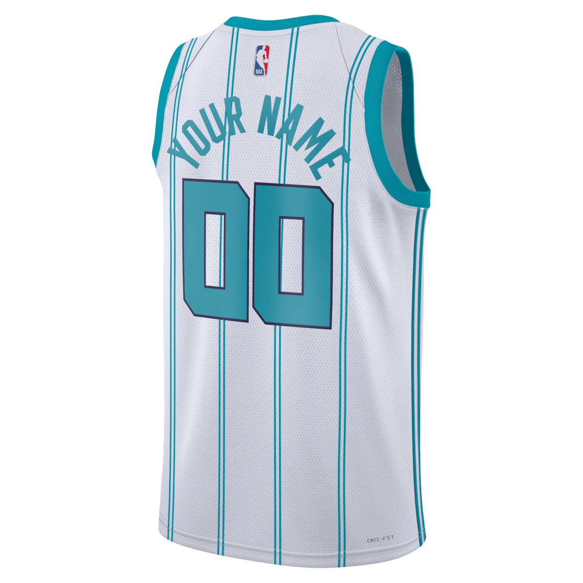 Personalized Charlotte Hornets White Association Jersey - Elite Zone Sports
