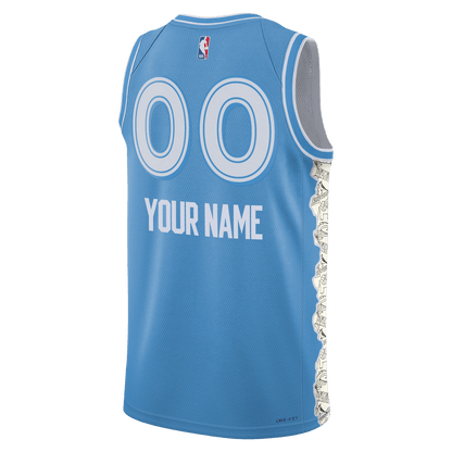 Personalized Cleveland Cavaliers Blue City Edition Jersey - Elite Zone Sports