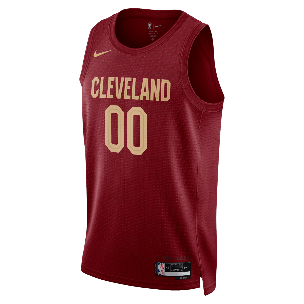 Personalized Cleveland Cavaliers Burgundy Icon Jersey - Elite Zone Sports
