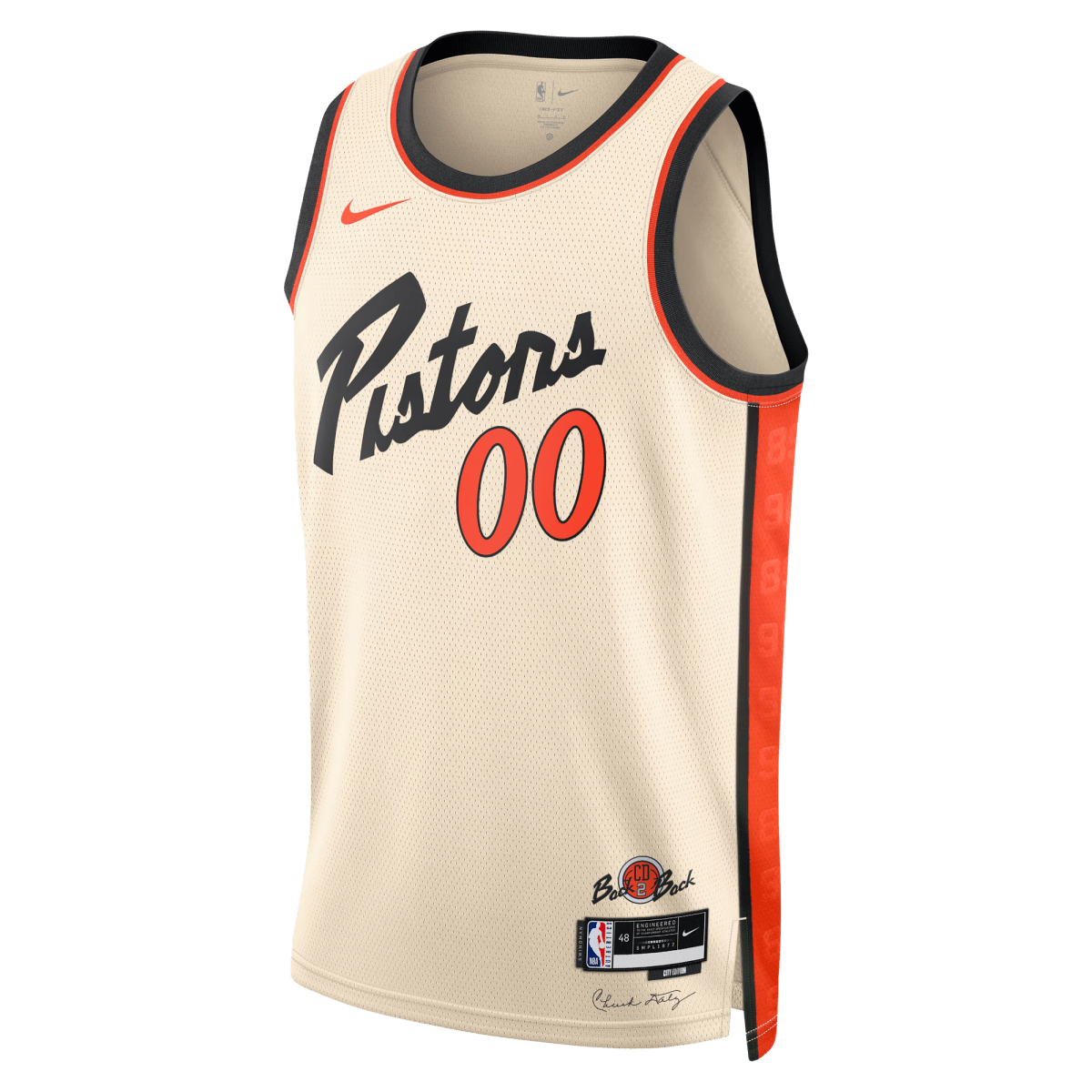 Personalized Detroit Pistons White City Edition Jersey - Elite Zone Sports