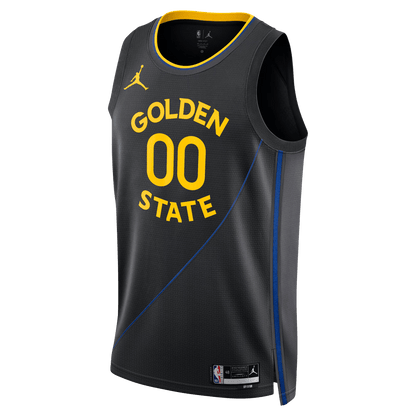 Personalized Golden State Warriors Black Statement Jersey - Elite Zone Sports