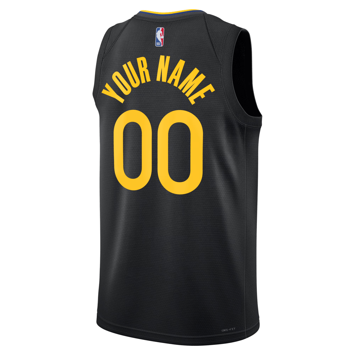 Personalized Golden State Warriors Black Statement Jersey - Elite Zone Sports