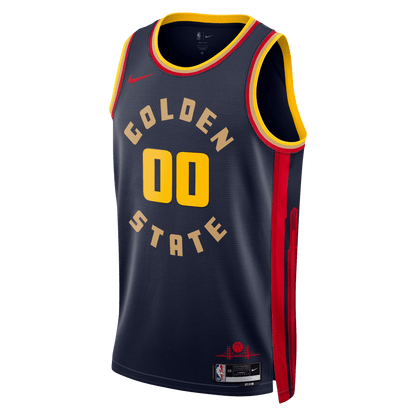 Personalized Golden State Warriors Navy City Edition Jersey - Elite Zone Sports