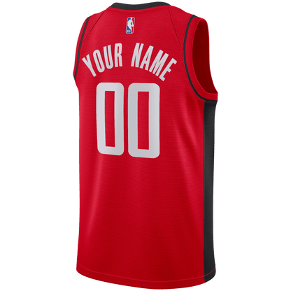 Personalized Houston Rockets Red Icon Jersey - Elite Zone Sports