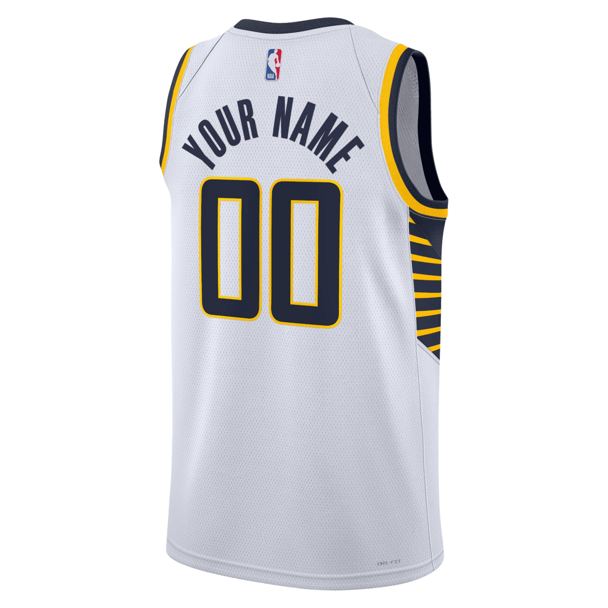 Personalized Indiana Pacers White Association Jersey - Elite Zone Sports