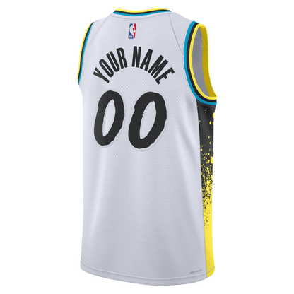 Personalized Indiana Pacers White City Edition Jersey - Elite Zone Sports