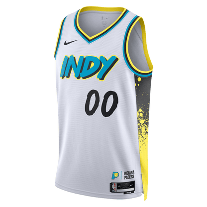 Personalized Indiana Pacers White City Edition Jersey - Elite Zone Sports
