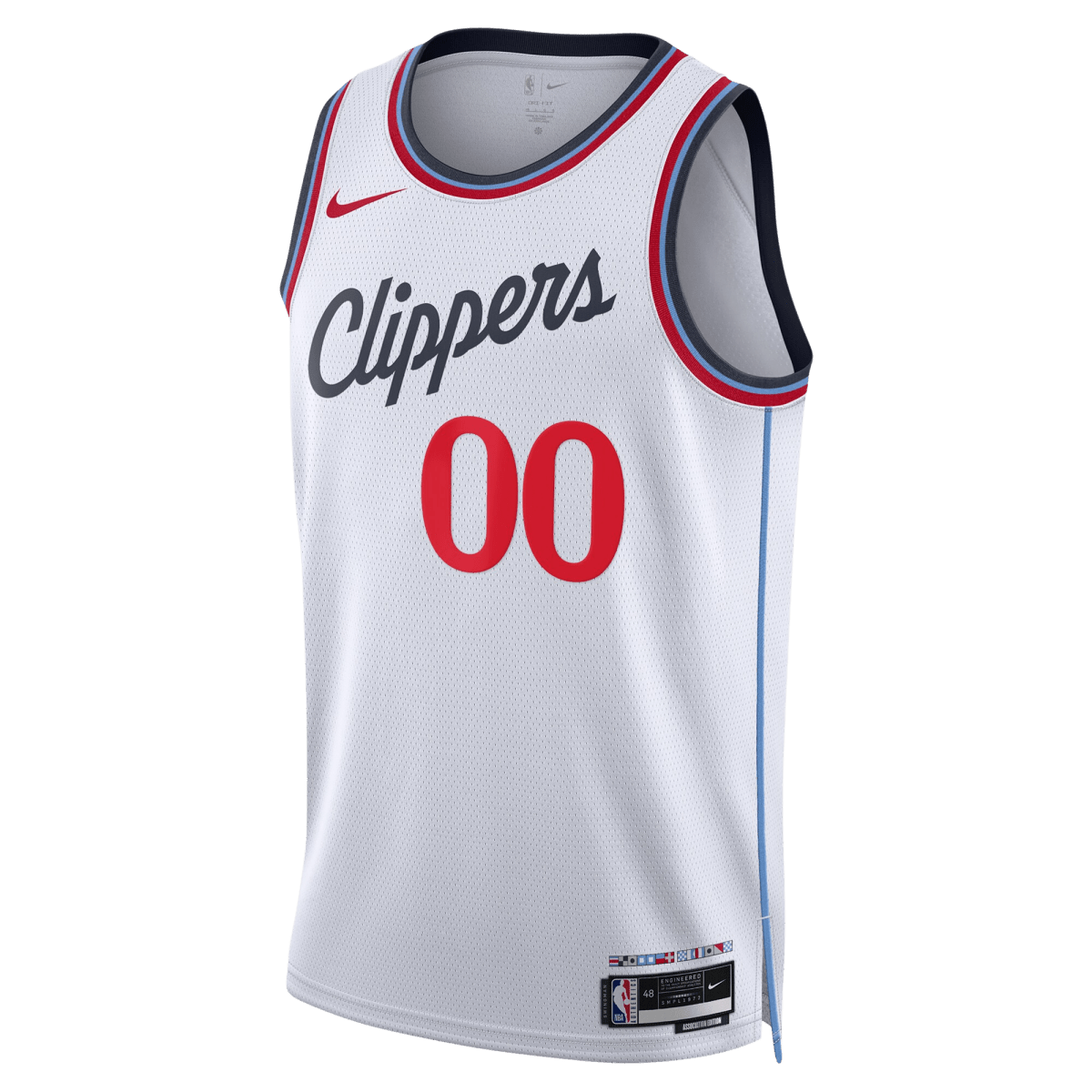 Personalized LA Clippers White Association Jersey - Elite Zone Sports