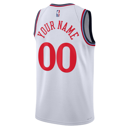 Personalized LA Clippers White Association Jersey - Elite Zone Sports