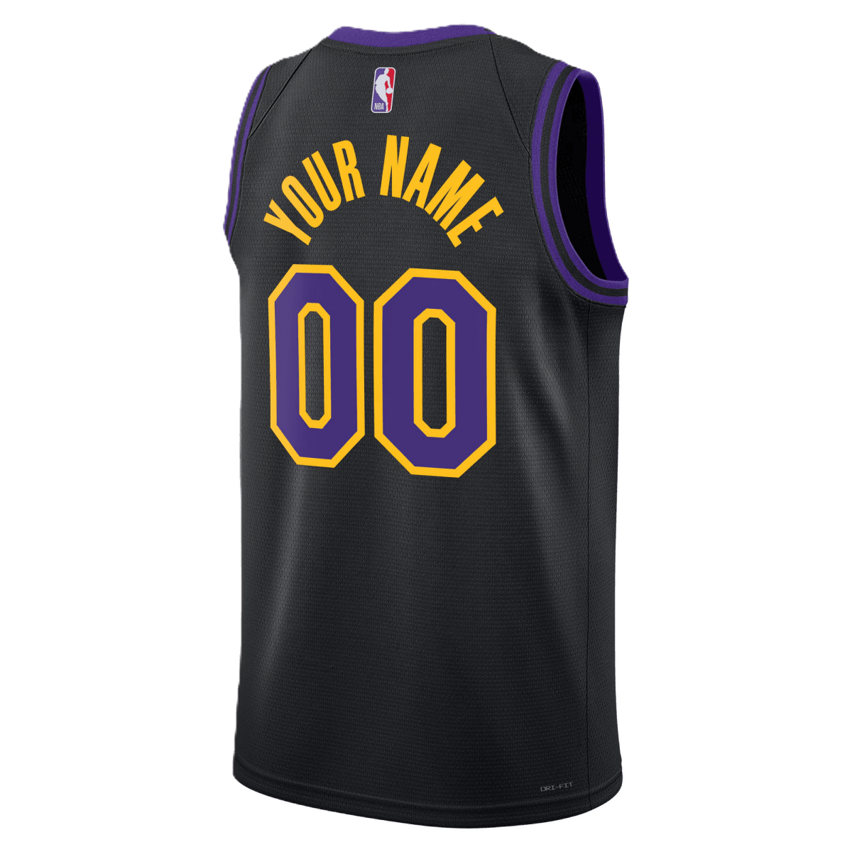 Personalized Los Angeles Lakers Black 2025/26 City Edition Jersey - Elite Zone Sports