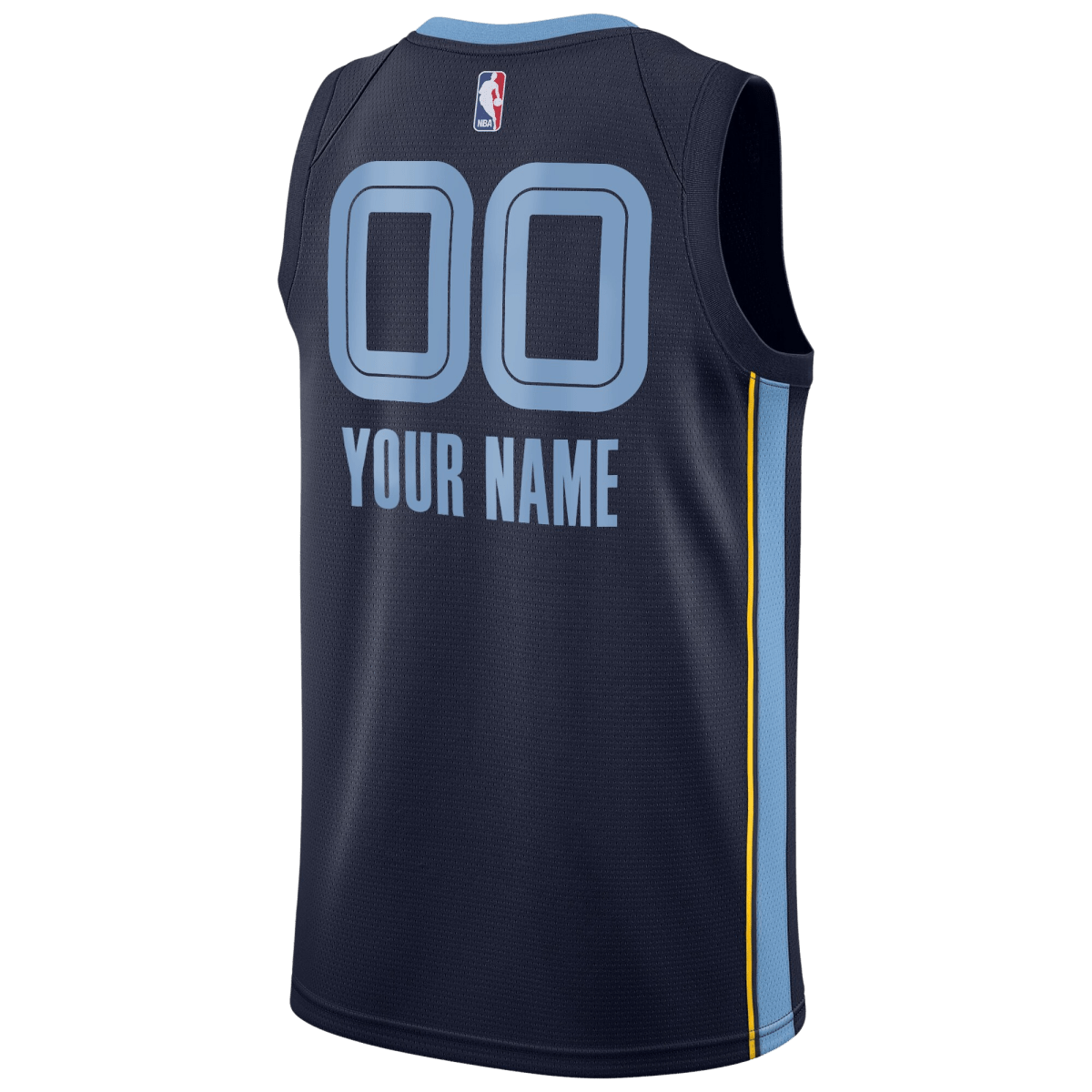 Personalized Memphis Grizzlies Navy Icon Jersey - Elite Zone Sports