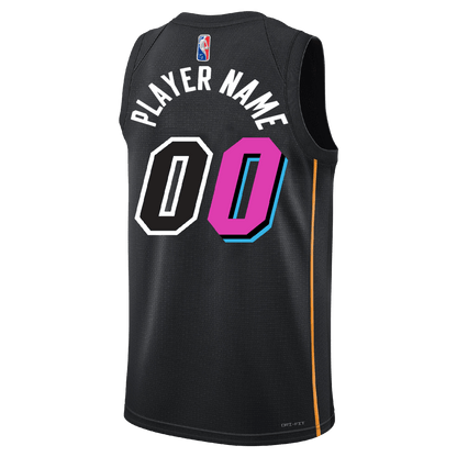 Personalized Miami Heat Black Mashup Jersey - Elite Zone Sports