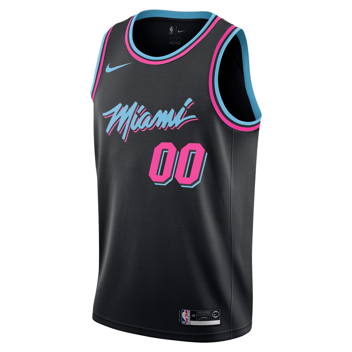 Personalized Miami Heat Black Vice Nights Jersey - Elite Zone Sports