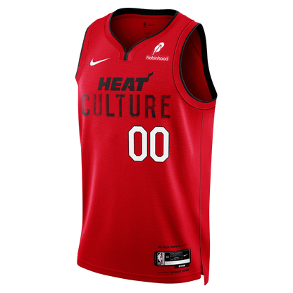 Personalized Miami Heat Culture Red City Edition Jersey - Elite Zone Sports