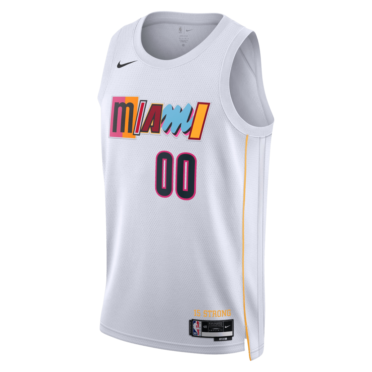 Personalized Miami Heat White Mashup Jersey - Elite Zone Sports