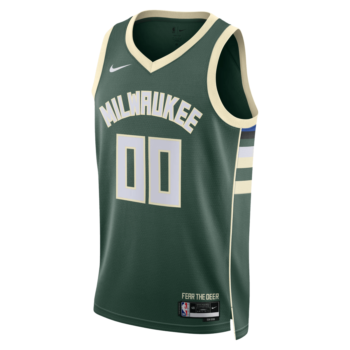 Personalized Milwaukee Bucks Hunter Green Icon Jersey - Elite Zone Sports