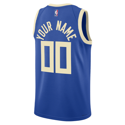 Personalized Milwaukee Bucks Royal City Edition Jersey - Elite Zone Sports
